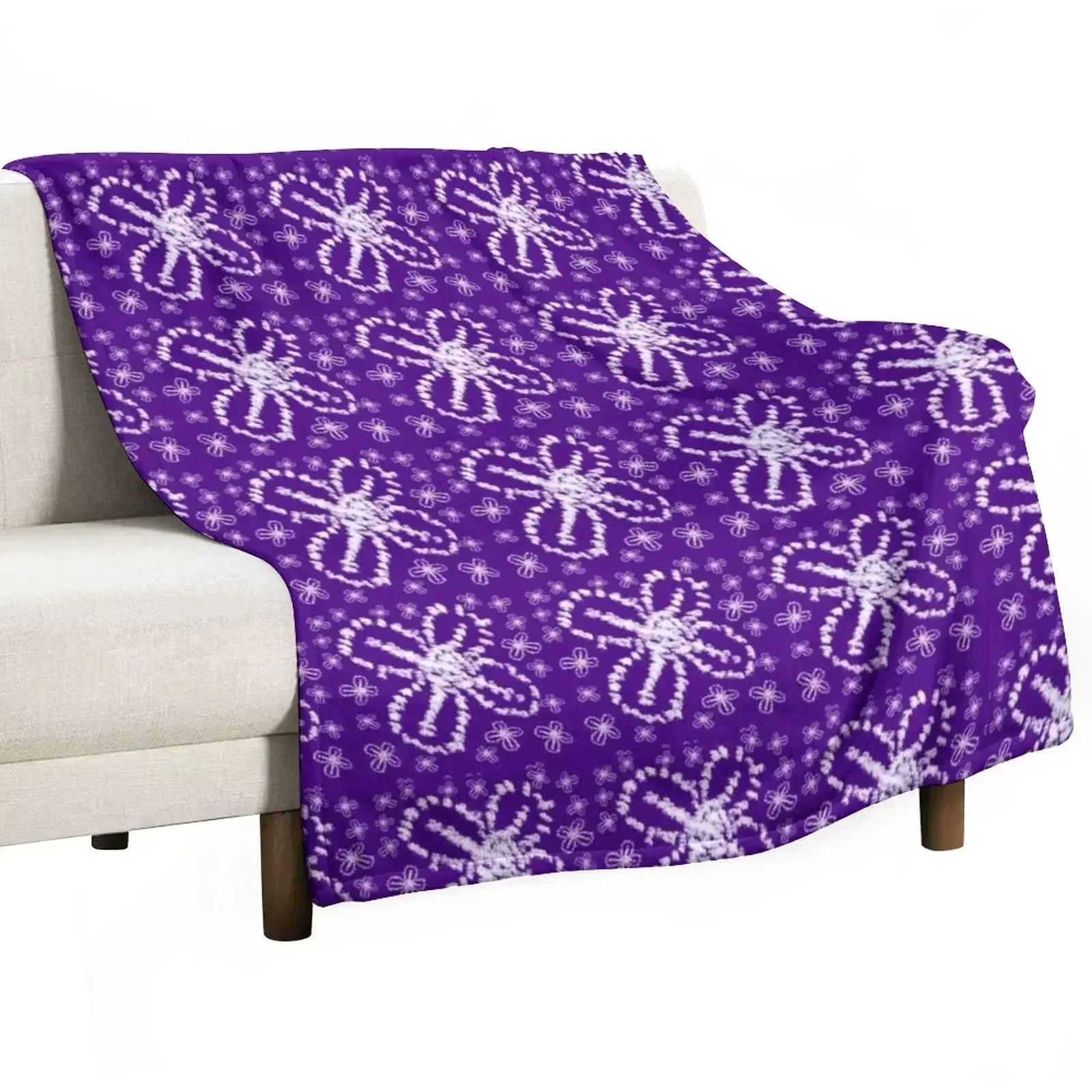 Shibori Tie Dye - 모던 인디고 타이다이 플로럴 시보리 패턴